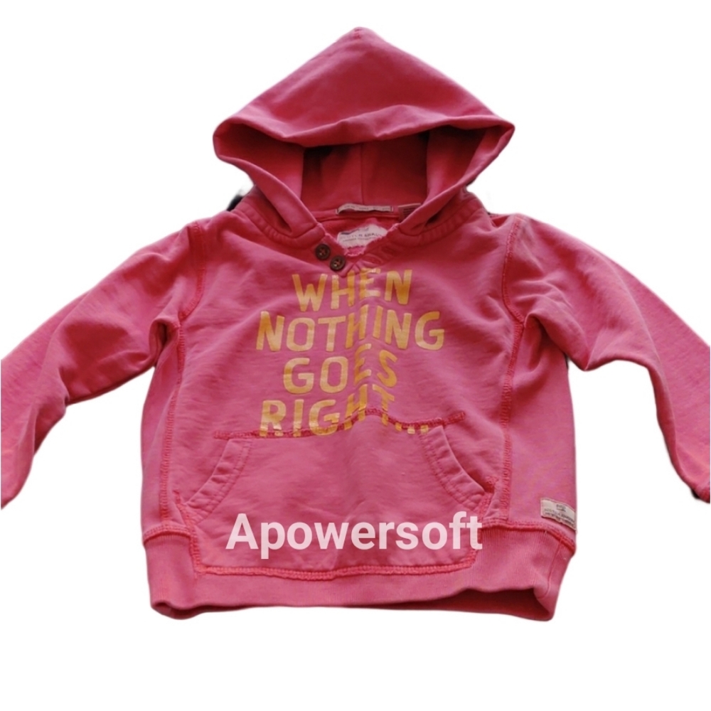 🌸Girls hoodie Scotch Shrunk